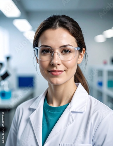 portrait of a female doctor in a hospital