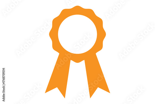 Medal and badge icon, Winning award, prize, label icon, Certified Medal icon badge.