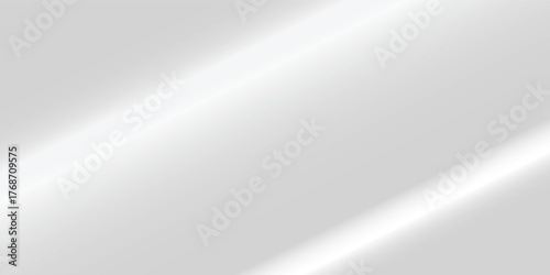 White podium with limbo background. A minimalist gray podium with soft shadows against a white wall for displaying products, advertisements, and photos.