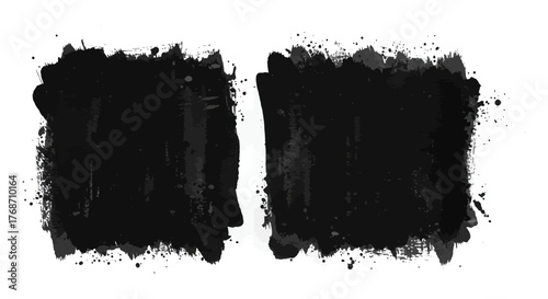 black brush strokes perfect for web design creative projects needing artistic accents for social media posts flyers and striking presentations.
