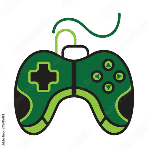 Classic game controller joypad for immersive digital entertainment and gaming adventures