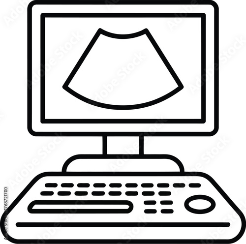 Ultrasound machine diagnostic medical equipment scan