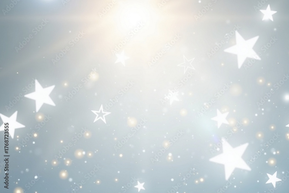Obraz premium christmas background with stars