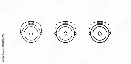compass direction icon sign vector