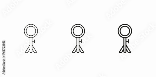 soft light phone holder icon sign vector