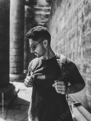 man portrait in egypt