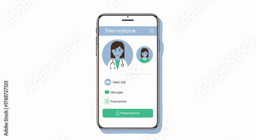 Mobile Healthcare Platform For Telemedicine Consultations And Appointments