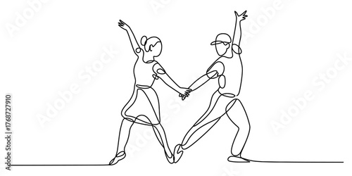 Elegant continuous one line drawing of a fresh apple with stem and leaf art vector