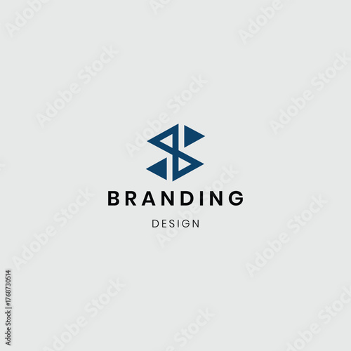 Branding Letter dollar logo template
