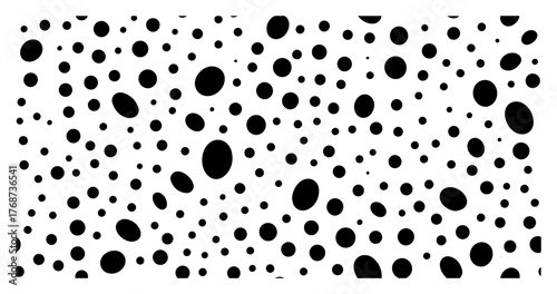 Random dots scatter pattern – abstract pebble texture seamless vector background