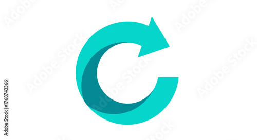 A blue circular arrow symbol indicates a refresh or reload action.