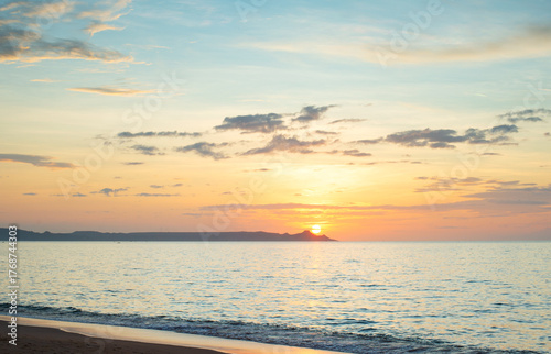 Colorful ocean sunset Bengu...