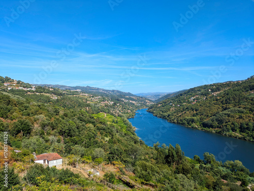 Douro river valley wine Por...