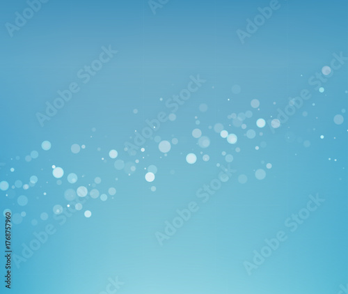 Soft Blue Bokeh Medical Vector Background
