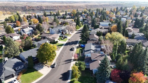 Silverwood Heights Fall Neighborhood Drone Tour