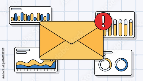 Email alert analytics dashboard banner