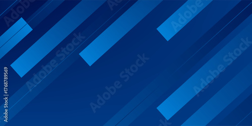 Blue abstract geometric background. Suit for business, institution, conference, party, Vector illustration