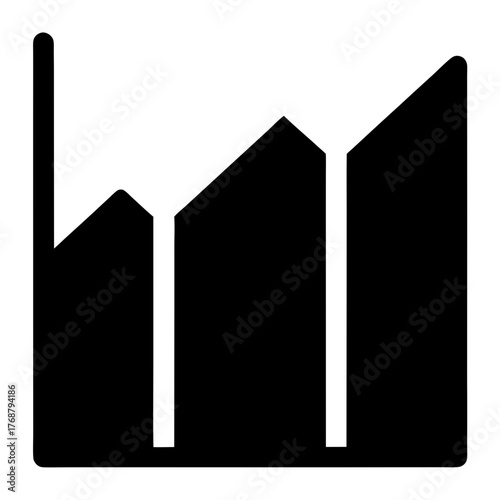 Free Download Upward Trend Graph Icon Representing Growth and Positive Performance Metrics - GFXLoad