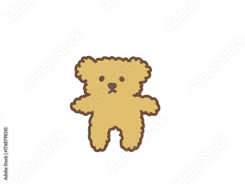 cute bear character 