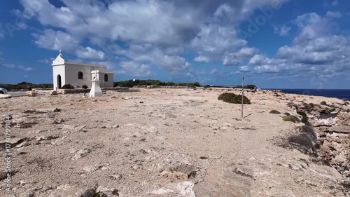 Chapel of Immaculate Conception, cliff, Mellieħa, Malta