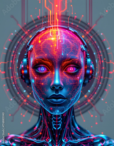 Digital Reality Therapy Retreat with Cybernetic Tones