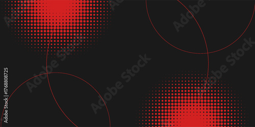 Halftone dots red and blue color pattern gradient grunge texture background. Dot pop art comic sport style vector illustration. modern background
