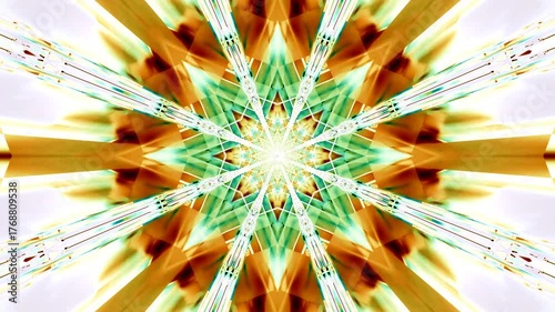 Seamless tunnel video vj loop screensaver with vibrant patterns and colors for immersive viewing experience