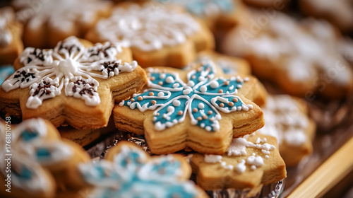 Delightful snowflake cookies offer a sweet taste of winter magic, perfect for festive celebrations and holiday treats baking projects this season