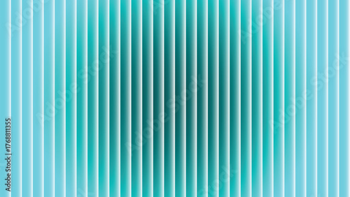 Optical illusion of a dark circle emerging from vertical cyan stripes