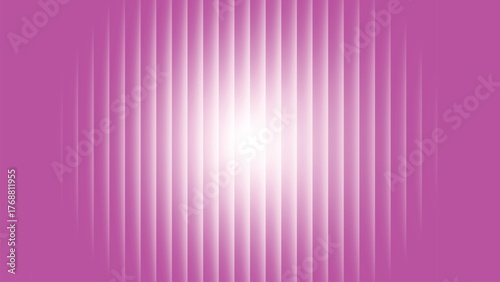 Bright pink vertical stripes radiating outward from a central white glow