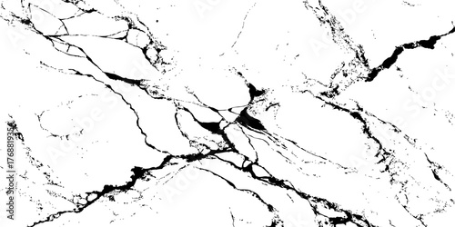 "High-resolution marble texture in elegant white tone with natural fine black streaks, ideal background for modern minimal design and decor."