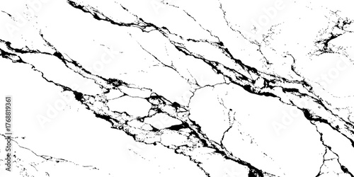 "Realistic white marble texture with fine black lines, seamless and elegant background for posters, branding, or website mockups"
