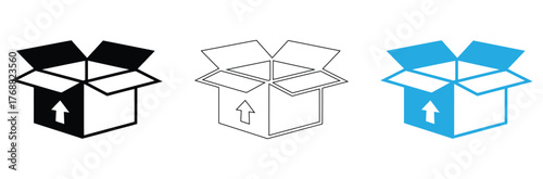 Gift box. Present sign. Vector gift set. Surprise package. Parcel pack. Isolated gift box on white background,Shipping boxes showing package delivery and product return,editable stroke