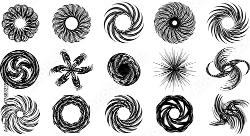 abstract design elements creating a captivating display perfect for background textures website elements and presentations showcasing artistic flair