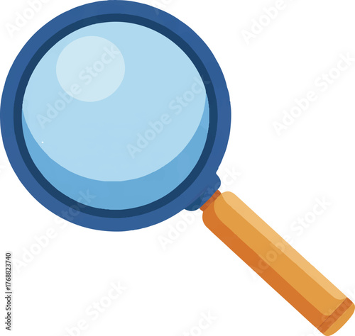 vector magnifying glass