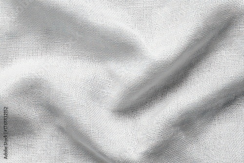 Wallpaper Mural Abstract Gray and White Woven Fabric Pattern with Subtle Waving Texture Detailed Textile Design for Backgrounds and Textures in Neutral Colors Torontodigital.ca