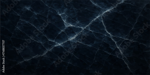 ⚡ Abstract blue and green electric energy pattern of lightning in the dark night storm wave background