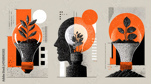 Powerful Visual Metaphors Representing Growth, Challenge, and Innovation