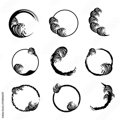 波フレームセット