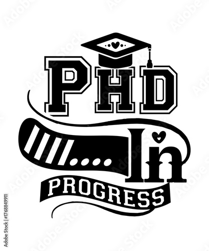 phd in progress svg