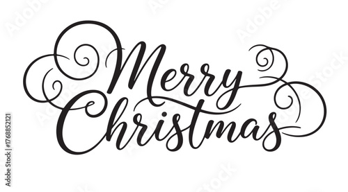 Merry Christmas Lettering 2