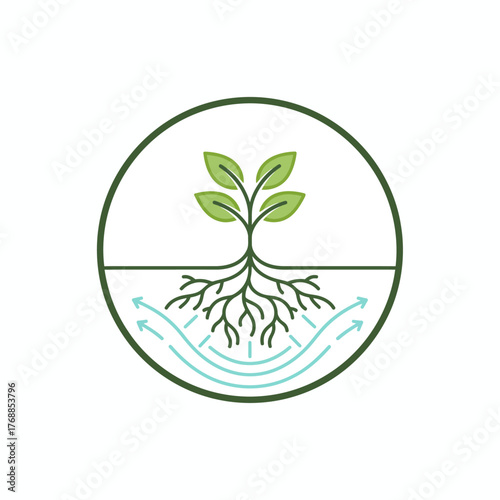 Interconnected network of living organisms and natural environments sustaining life balance.