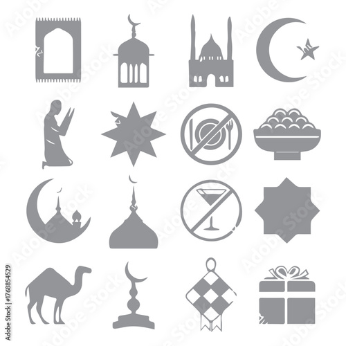Muslim Culture Icons