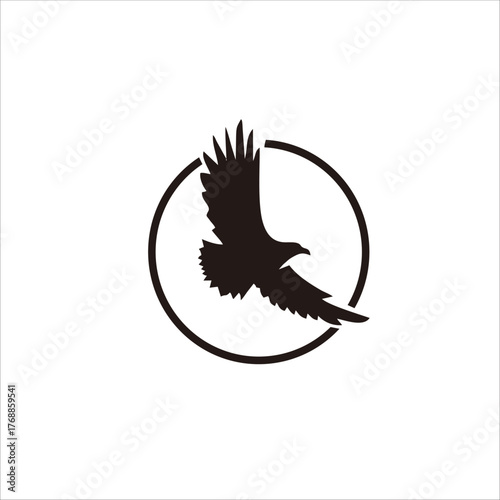Print Eagle character logo design for your brand and company identity