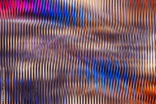 Abstract background with colorful vertical lines and blurred motion effect