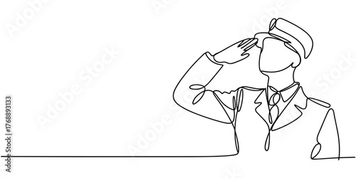 a soldier in uniform saluting, symbolizing respect, discipline, duty, and military honor.