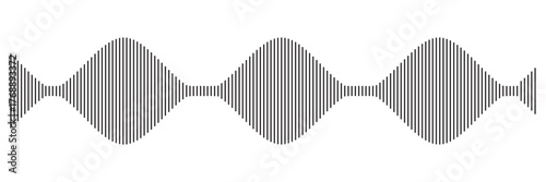 Sound wave icon . Sound waveforms collection. Vector illustration.. Eps 10.