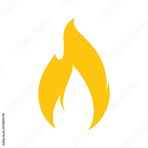 fire logo design burning and blazing