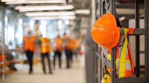 Construction Safety Helmets: A Critical Shield for Workers’ Personal Safety on Building Sites—Guarding Against Head Injuries from Hazards Like Falling Objects or Impacts, Ensuring Protection for Ever