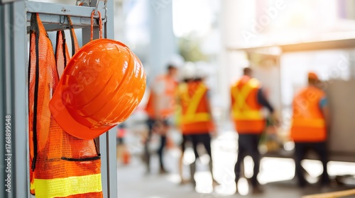 Construction Safety Helmets: A Critical Shield for Workers’ Personal Safety on Building Sites—Guarding Against Head Injuries from Hazards Like Falling Objects or Impacts, Ensuring Protection for Ever